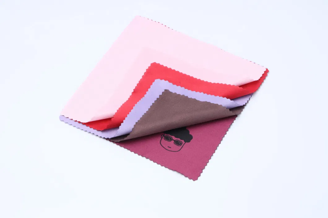 Silk Screen Logo Printing Microfiber Lens Cleaning Cloth for Sunglasses