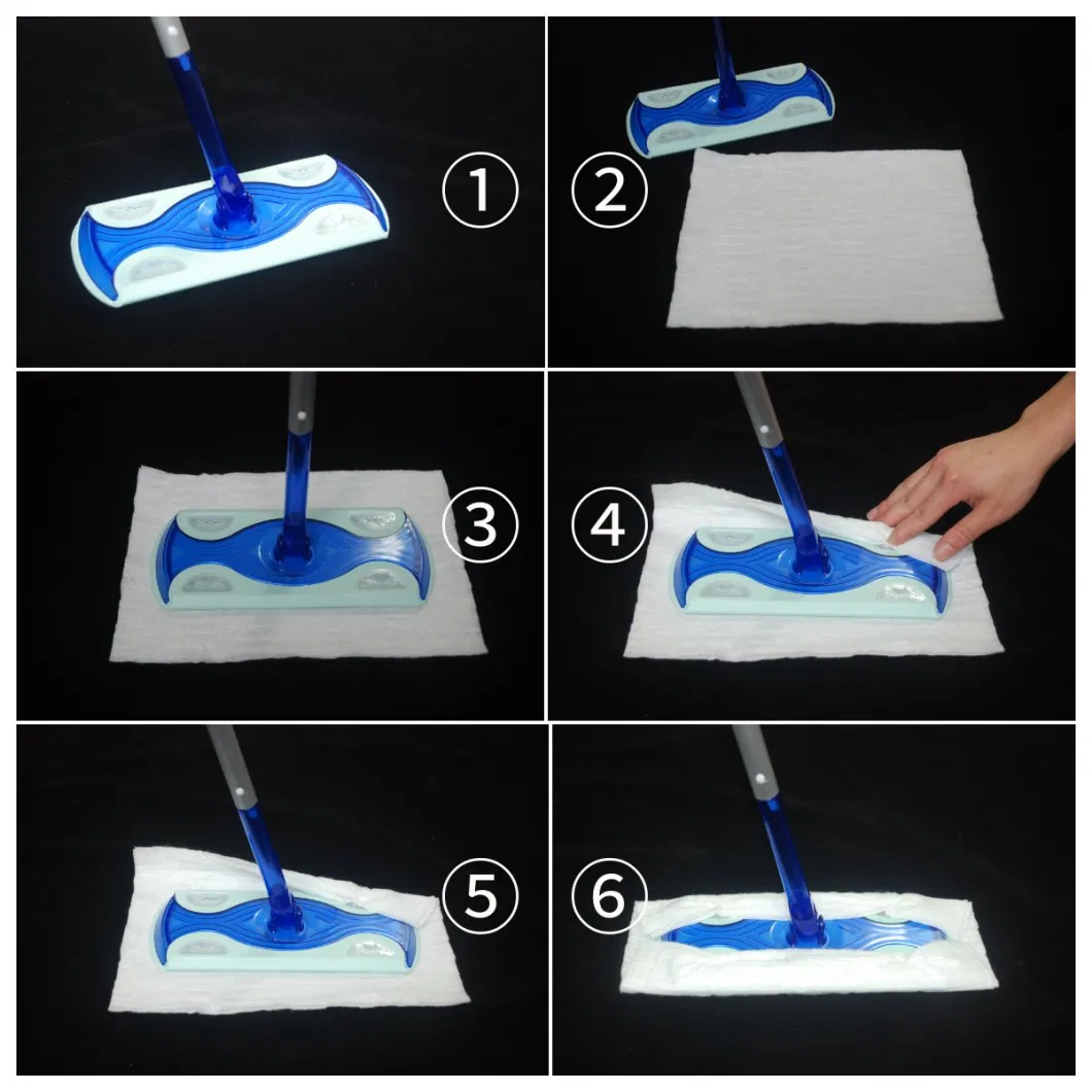 Sweeper Dry Sweeping Nonwoven Pad Multi Surface Dusters Floor Mop
