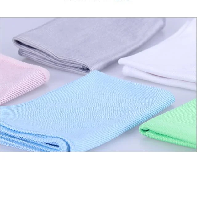 Microfiber Cloth Glass Cleaning Cloth Polishing Cloths (16 X 16) Microfiber Cloth for Glasses Reusable Cleaning Cloths for Windows Windshields