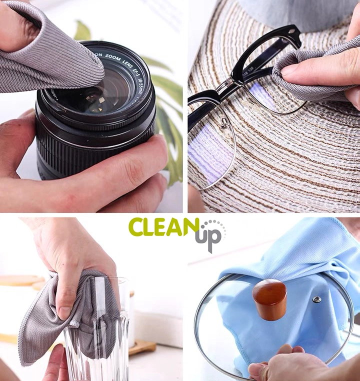 Microfiber Cloth Glass Cleaning Cloth Window Cloth Household Use