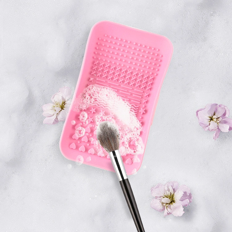 Hand Tool Foundation Silicone Makeup Washing Brush Cleaning Pad