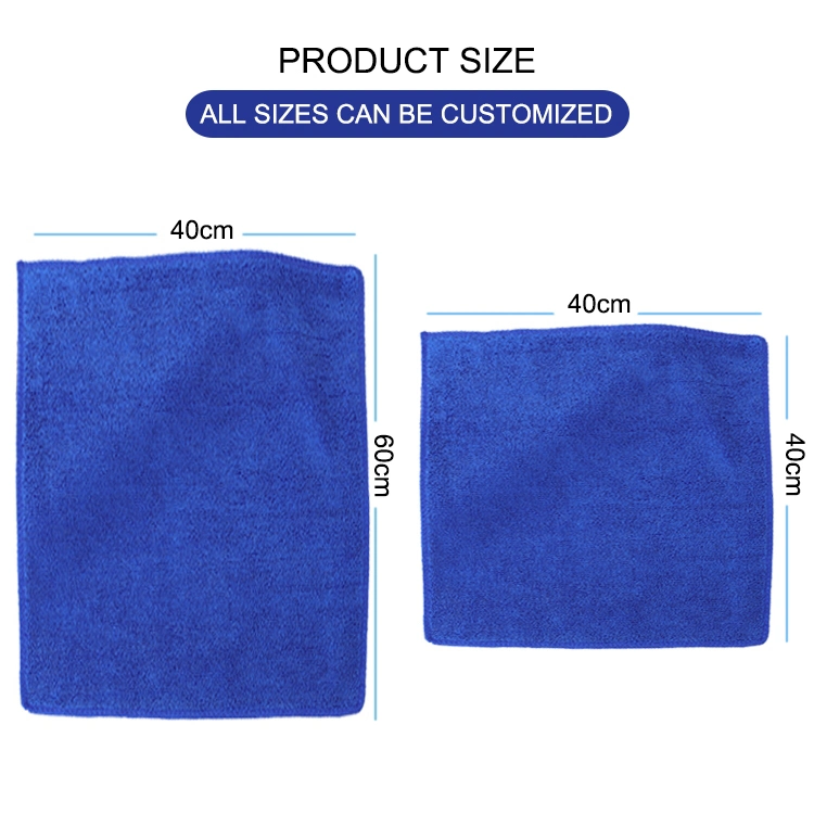 Microfiber Cloth 30X30 Micro Fibre Towel 30X60 Microfiber Cleaning Cloths for Car/Kitchen