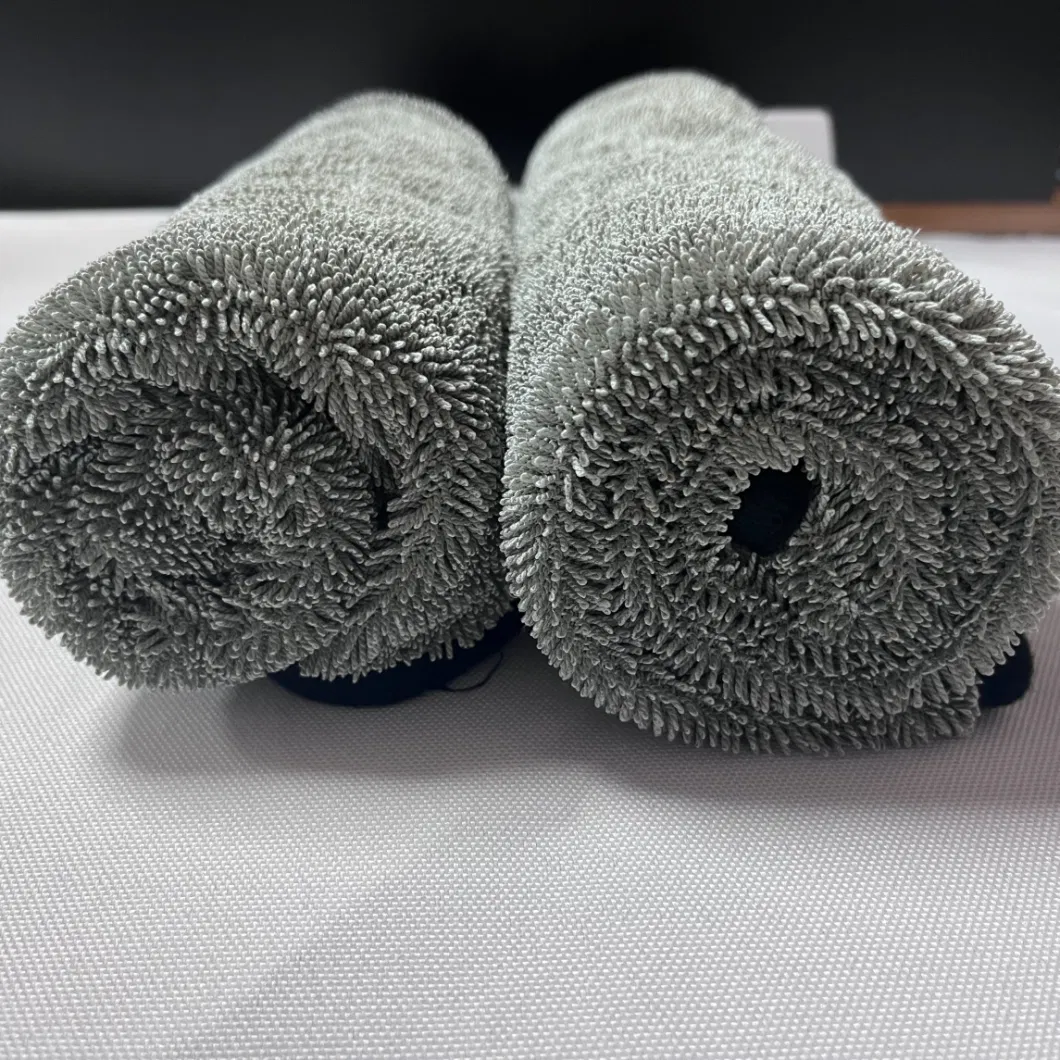 30cm*30cm 600GSM Auto Towel Microfiber Twisted Korean Style Faster Drying Rag Car Wash Drying Rag