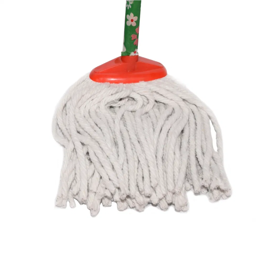 Custom Color Floor Cleaning Replacement Cotton Mop Head Refill
