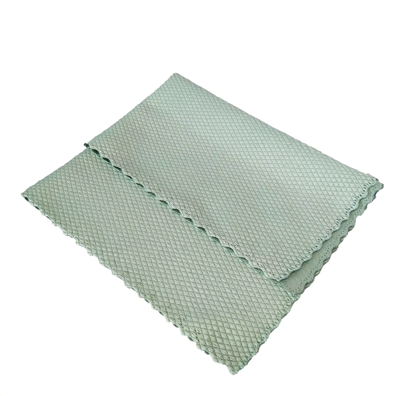 Lint-Free Microfiber Kitchen Cleaning Cloth