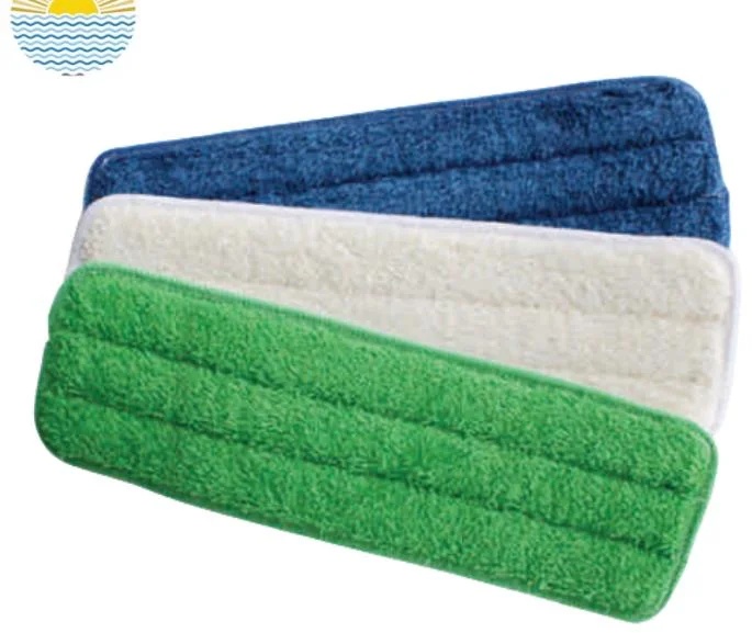 18&quot; 13&quot; 24&quot;Foam Microfiber Wet Mop Pad Economy Microfiber Standard Looped Pile Wet/Dry Pads