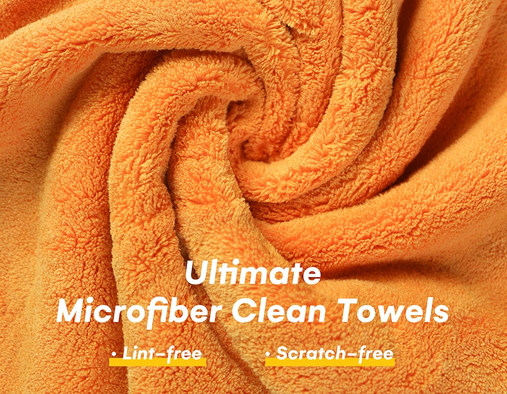 Scratch Free Detailing Buffing Polishing Towel Car Drying Towel Lint Free Premium Microfiber Cleaning Towel