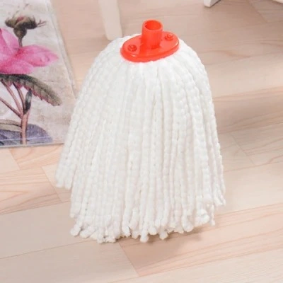 Cheap Household Cotton Yarns Natural White Mop Head