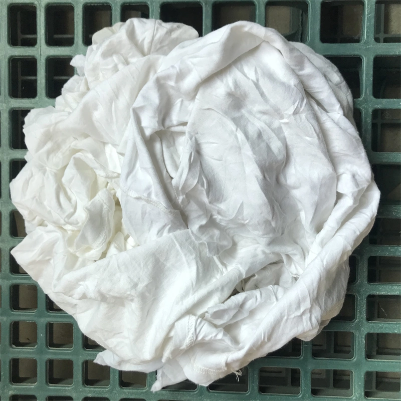 Water &amp; Oil Absorbency Cleaning Cloths White T-Shirt Rags