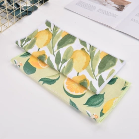 Hot Sale Cleaning Dust Wiping Printed Microfiber Cloth From China Factory