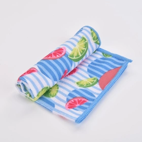 Hot Sale Cleaning Dust Wiping Printed Microfiber Cloth From China Factory