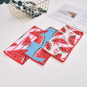 Hot Sale Cleaning Dust Wiping Printed Microfiber Cloth From China Factory