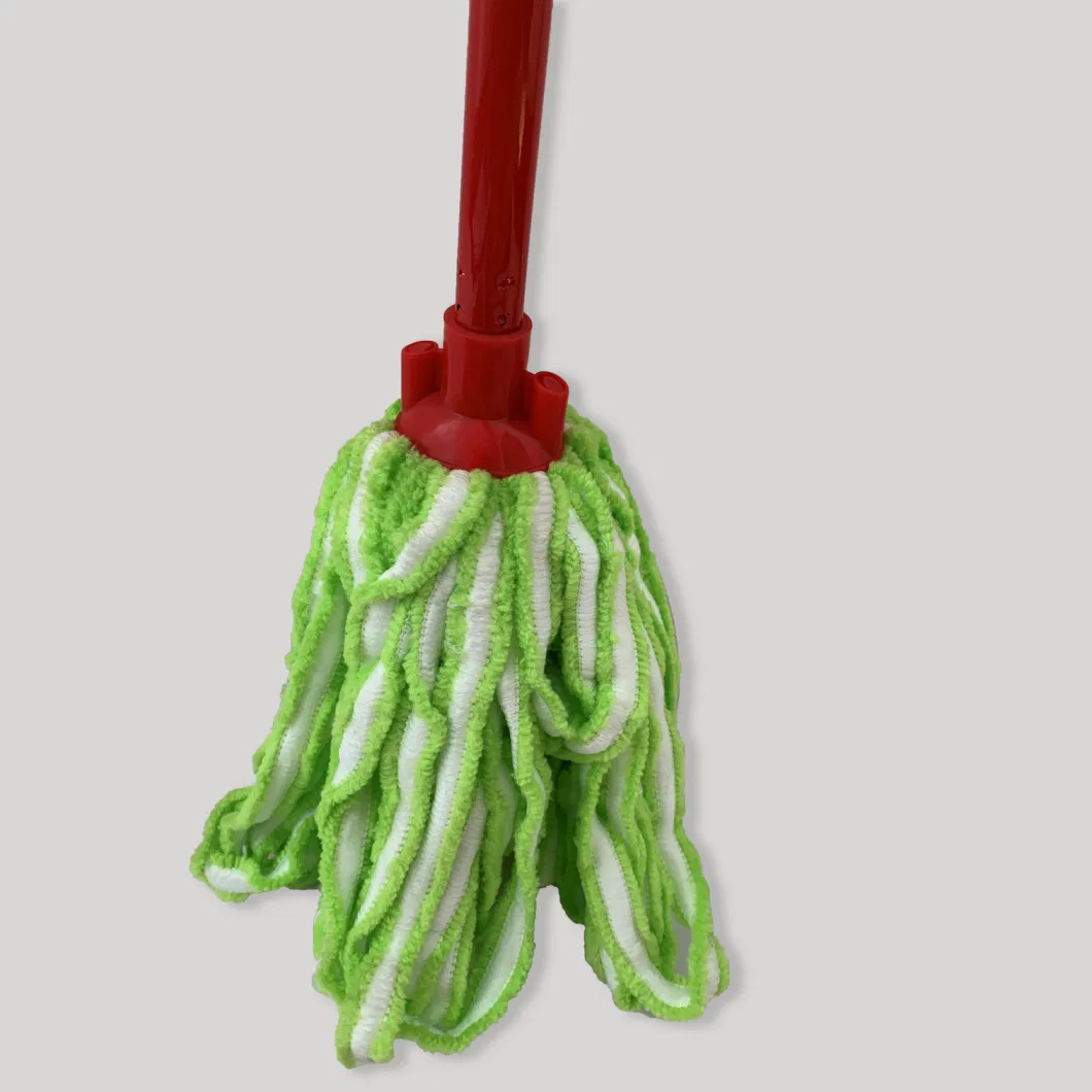 Factory Price Customized Color Microfibre Wet Mop140 Grams in 100% Polyester Microfibre Strip for Cleaning All Floor