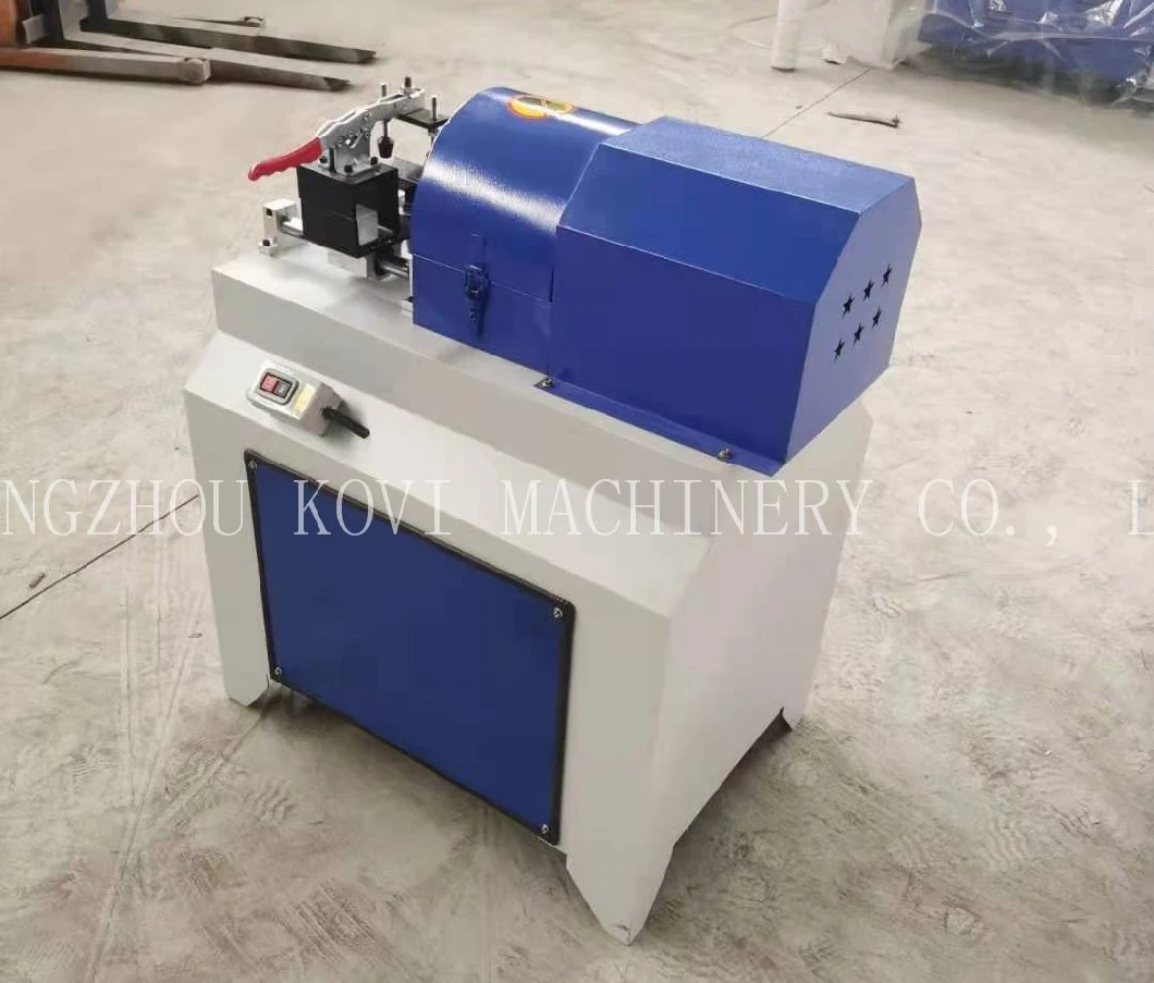 Automatic Wood Round Rod Threading Making Machines Shovel Handle Broom Stick Making Machine Wood Rounding Cutting Woodworking Machinery