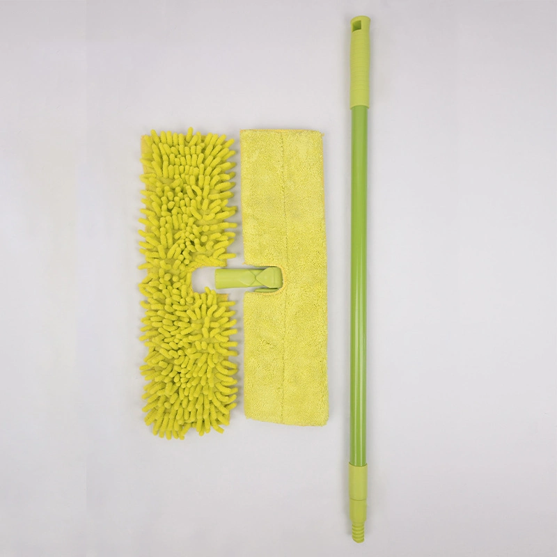 Handheld Mop Rinse Mop Reversible Double Sided Compatible Mop Head Flat Mop