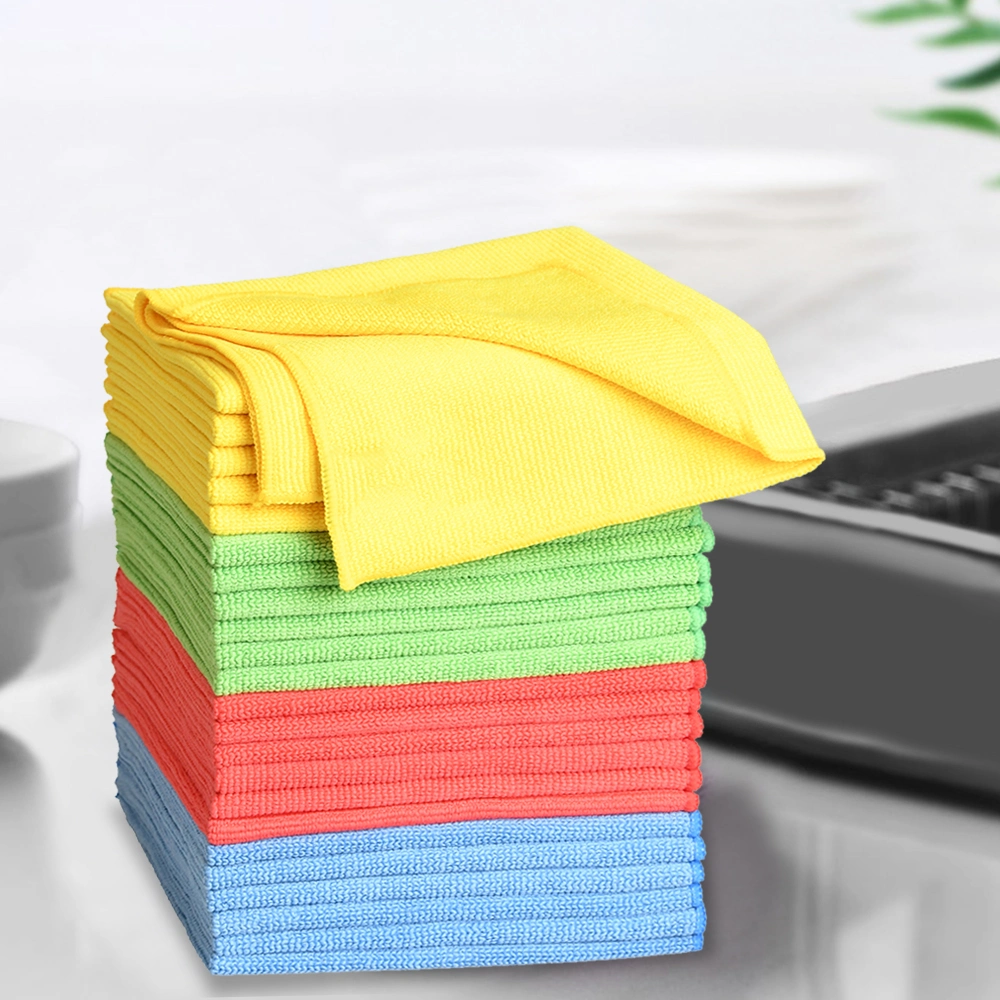 Microfiber Kitchen Cleaning Cloth Polyester Polyamide for Home Cleaning Stretch Terry Towel