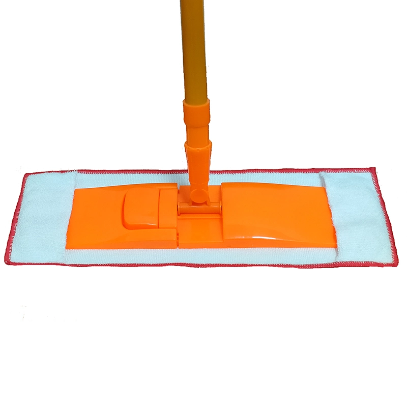 Esun Customizable Disposable Microfiber Floor Flat Dust Cleaning Mop Head Mop Pads with Pocket