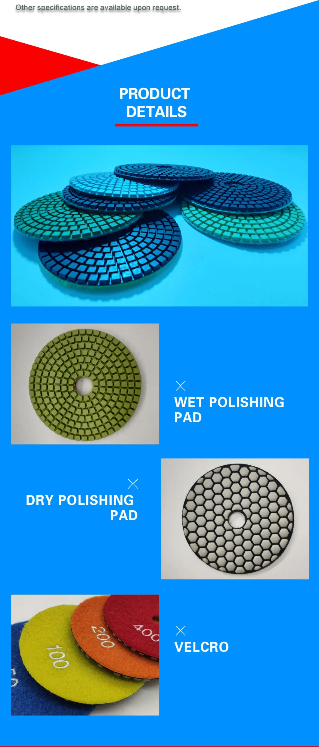 Floor Professional Production Polishing Pad Primer for Ring Cutter
