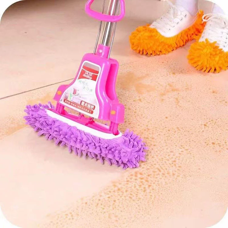 High Quality Home Soft Microfiber Washable for Car Shoes Cleaning Covers Mop Slippers for Floor Cleaning for Chenille Mop Pad