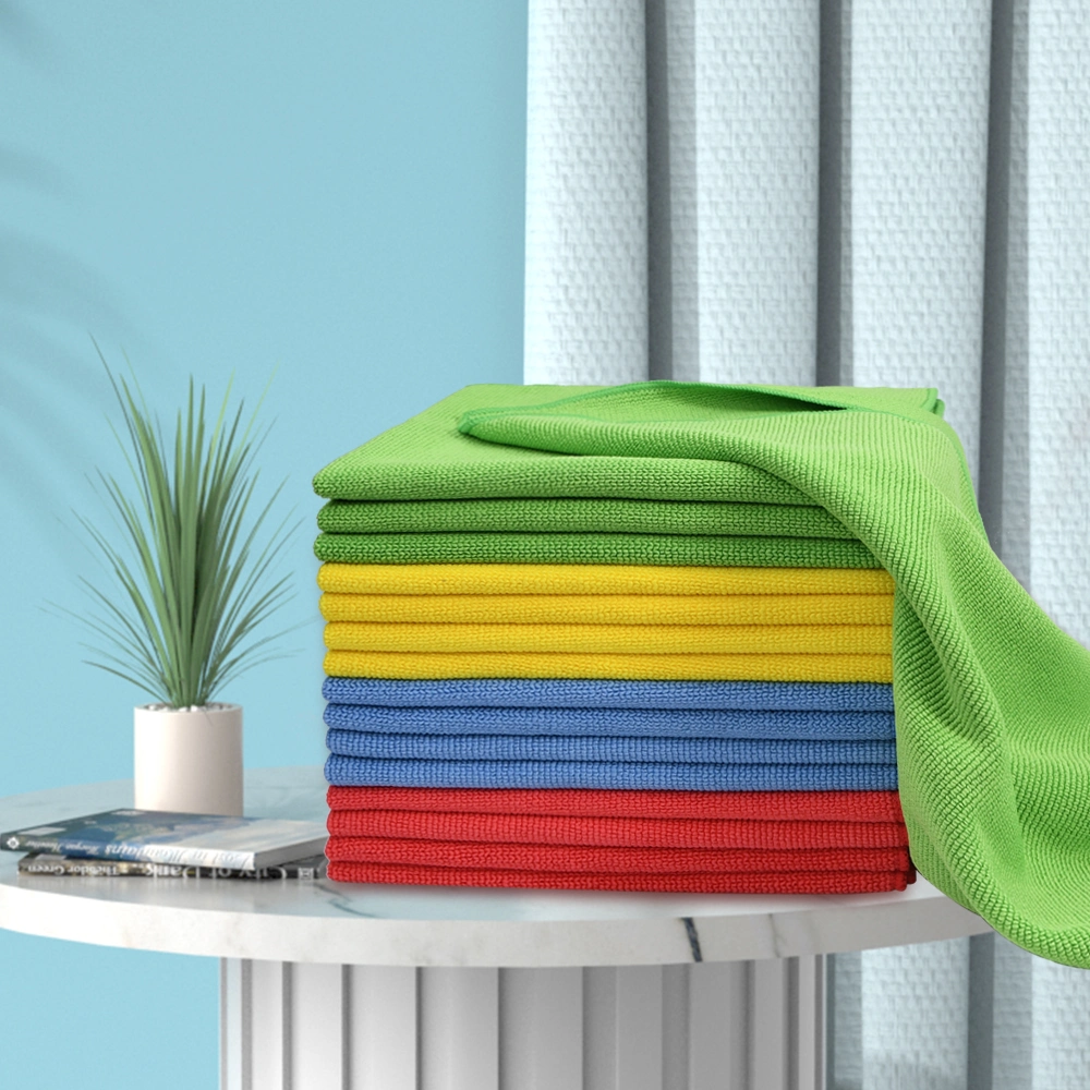 Microfiber Kitchen Cleaning Cloth Polyester Polyamide for Home Cleaning Stretch Terry Towel