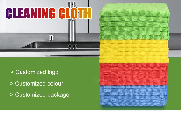 Microfiber Kitchen Cleaning Cloth Polyester Polyamide for Home Cleaning Stretch Terry Towel