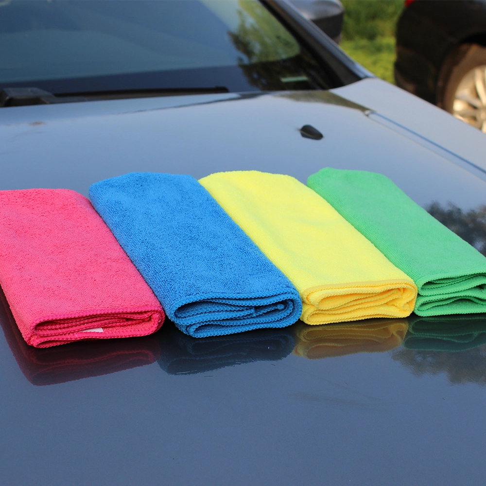 300 GSM 40X40cm Popular OEM Auto Cloth Microfiber Car Wash Rag