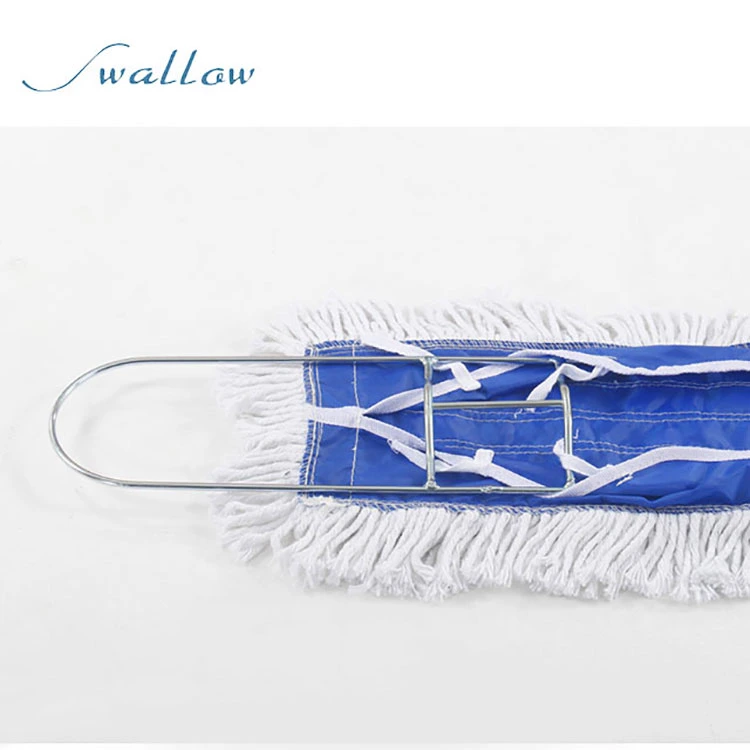 Industrial Strength Washable Cotton Microfiber Dust Flat Mop Head Refills Swallow