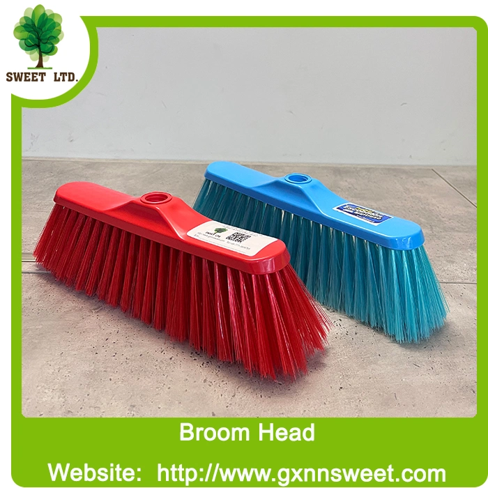 Industrial Wooden Handle Outdoor Push Broom Factory Direct Wholesale Broom Head
