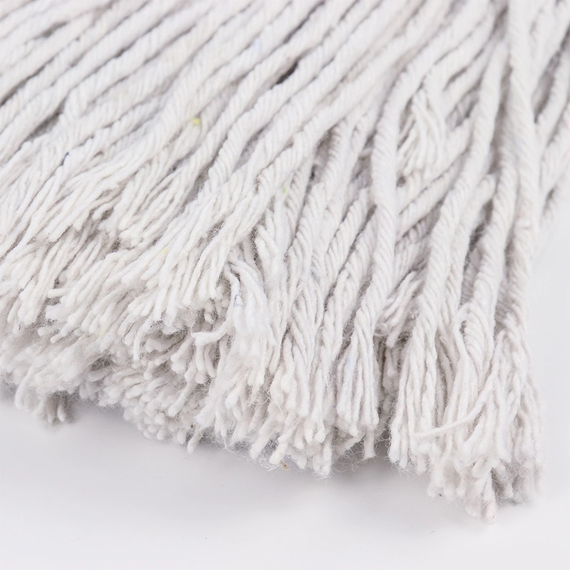 Factory Commercial Thickened Decontamination Cleaning Mop Head Wear-Resistant Cotton Yarn Replacement Mop Cloth Head