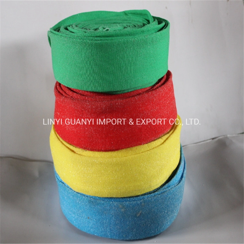 Gold and Silver Cleaning Cloth for Sponge Scouring Pad Scourer