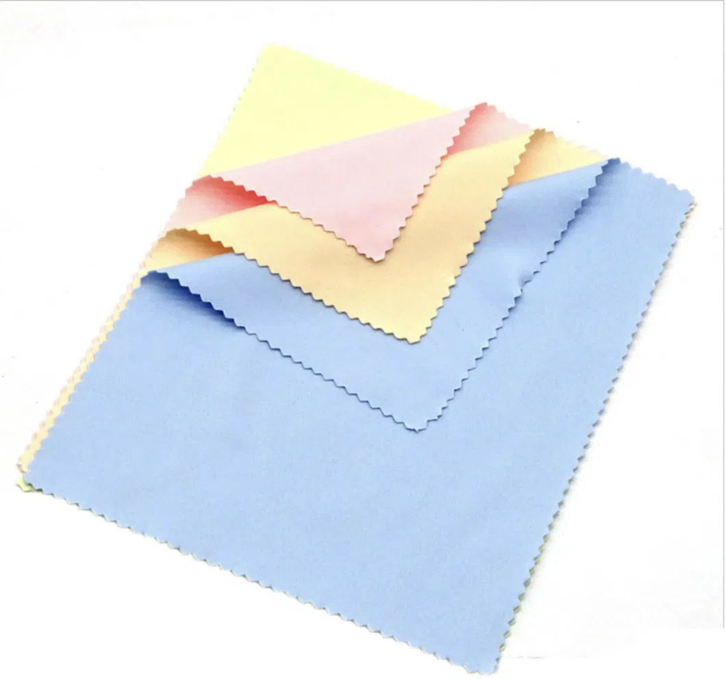 OEM Silver Jewelry Tarnish Polishing Cloth Microfiber Polishing Cloth Cleaning Cloth