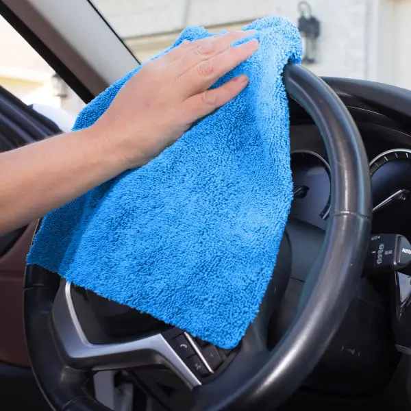 Multi-Purpose Glass Window Polishing Streak Free Miracle Easy Clean Rag Microfiber Cleaning Cloth