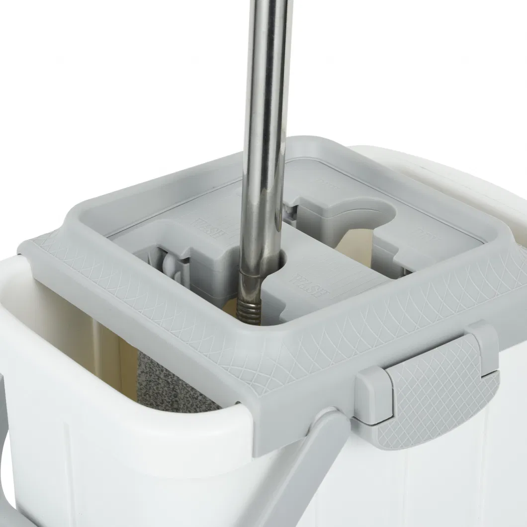 Versatile Flat Mop and Bucket Set