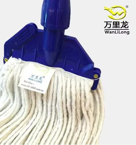 Durable Wet Mop Head Cotton Rope Commercial Purpose