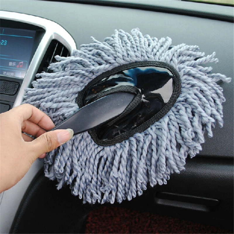 Microfiber Rag Cleaning Accessories Car Washing Seven in One Car Wash Mitt Auto Cleaner Duster Bl13053