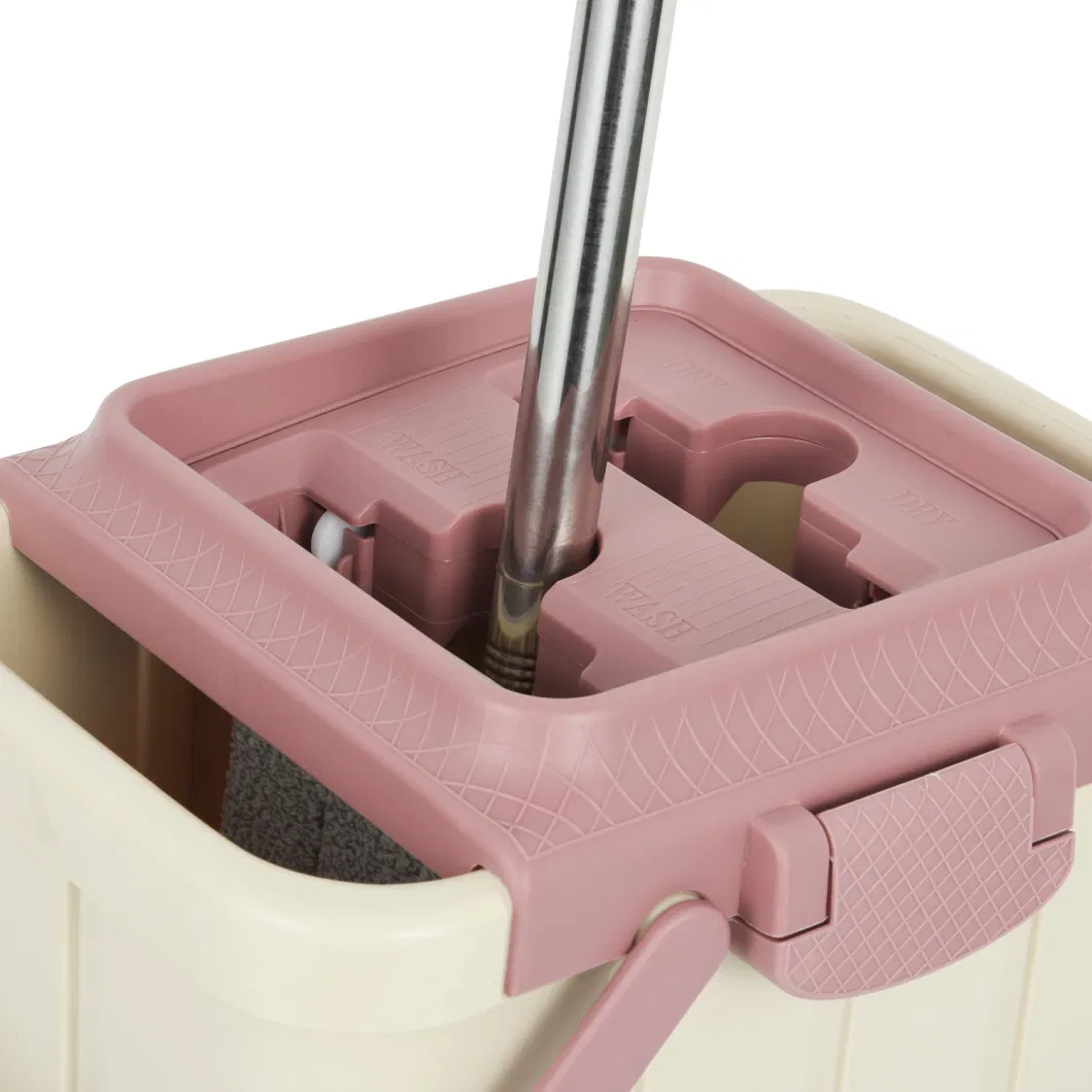 Versatile Flat Mop and Bucket Set