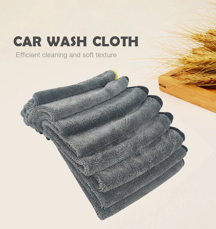 8 PCS Large Microfibre Car Towel Cleaning Drying Dusting Cloth 480GSM