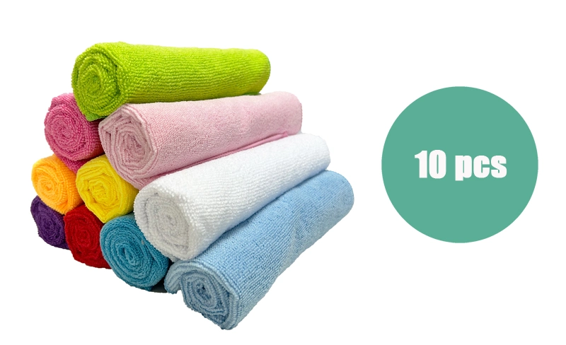 Recycled Pet Microfiber Cleaning Rags