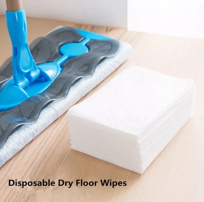 Disposable PRO-Moistened Dry Floor Mop Wet Cleaning Wipes Floor Cleaning Wet Wipes