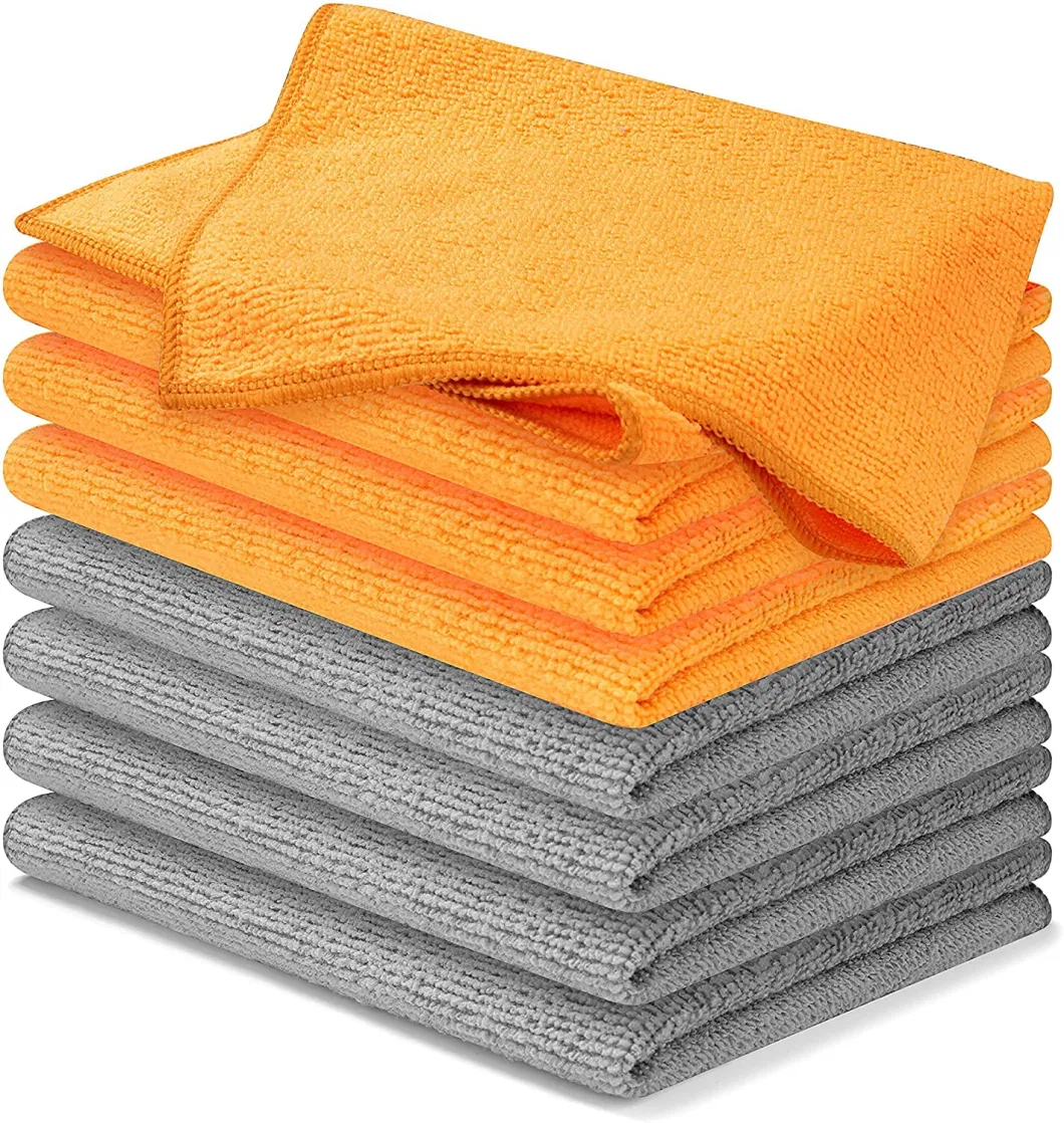 Absorbent Weave Traps Grime High Performance Microfiber Cleaning Cloth Lint Free Towel