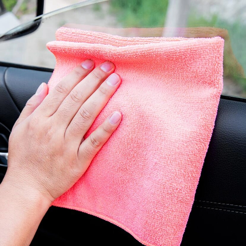 Factory Directly Sell Microfiber Cleaning Cloth Towel / Microfiber Rag