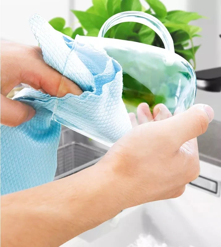 Reusable Household Cleaning Rag Cloth Nanoscale Cloth Fish Scale Cloth
