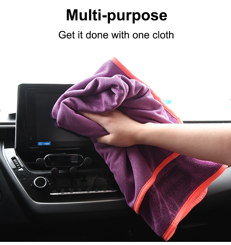 Extra Absorbent Lint Free Twisted Terry Car Quick Dry Cleaning Rags