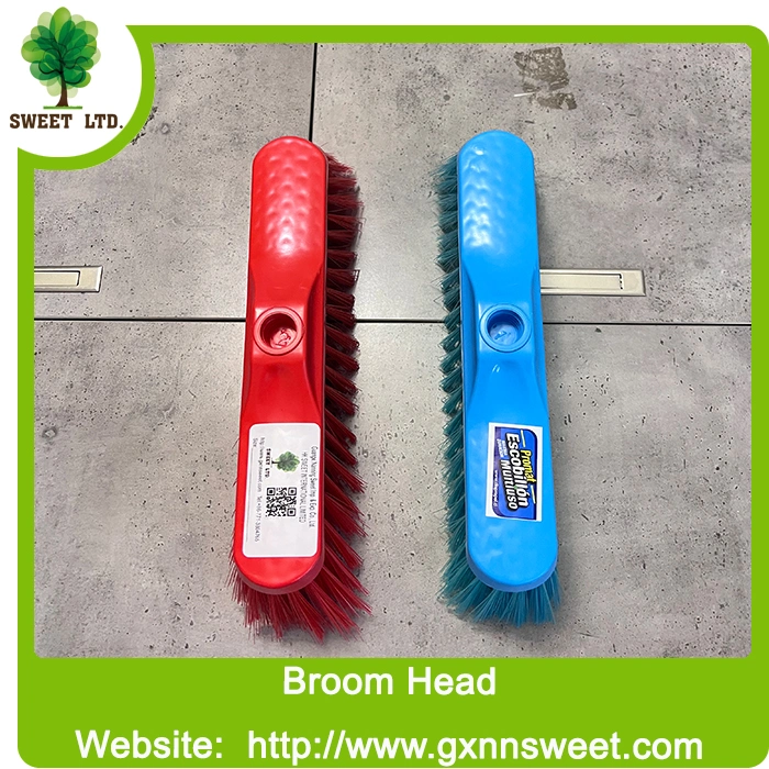 Industrial Wooden Handle Outdoor Push Broom Factory Direct Wholesale Broom Head