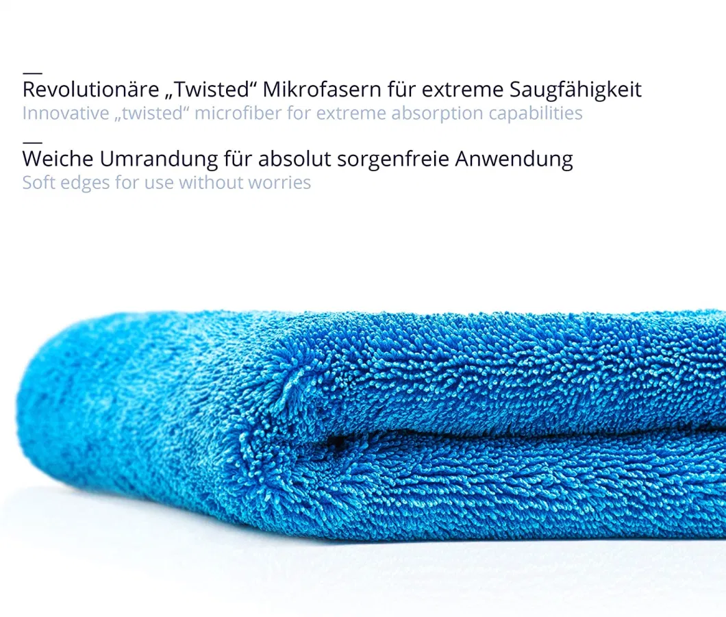 High Quality Wholesale Manufacture 40X40 Car Wash Cloth Auto Clean Washing Towel Microfiber