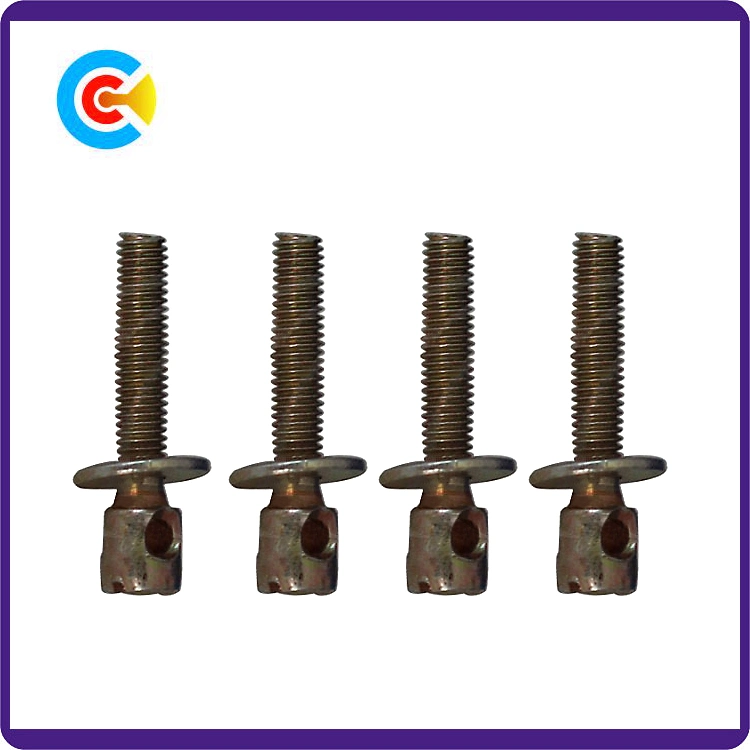 Cross Flat Pad Combination Lead Screw for Electric Fan/Electronic Appliances