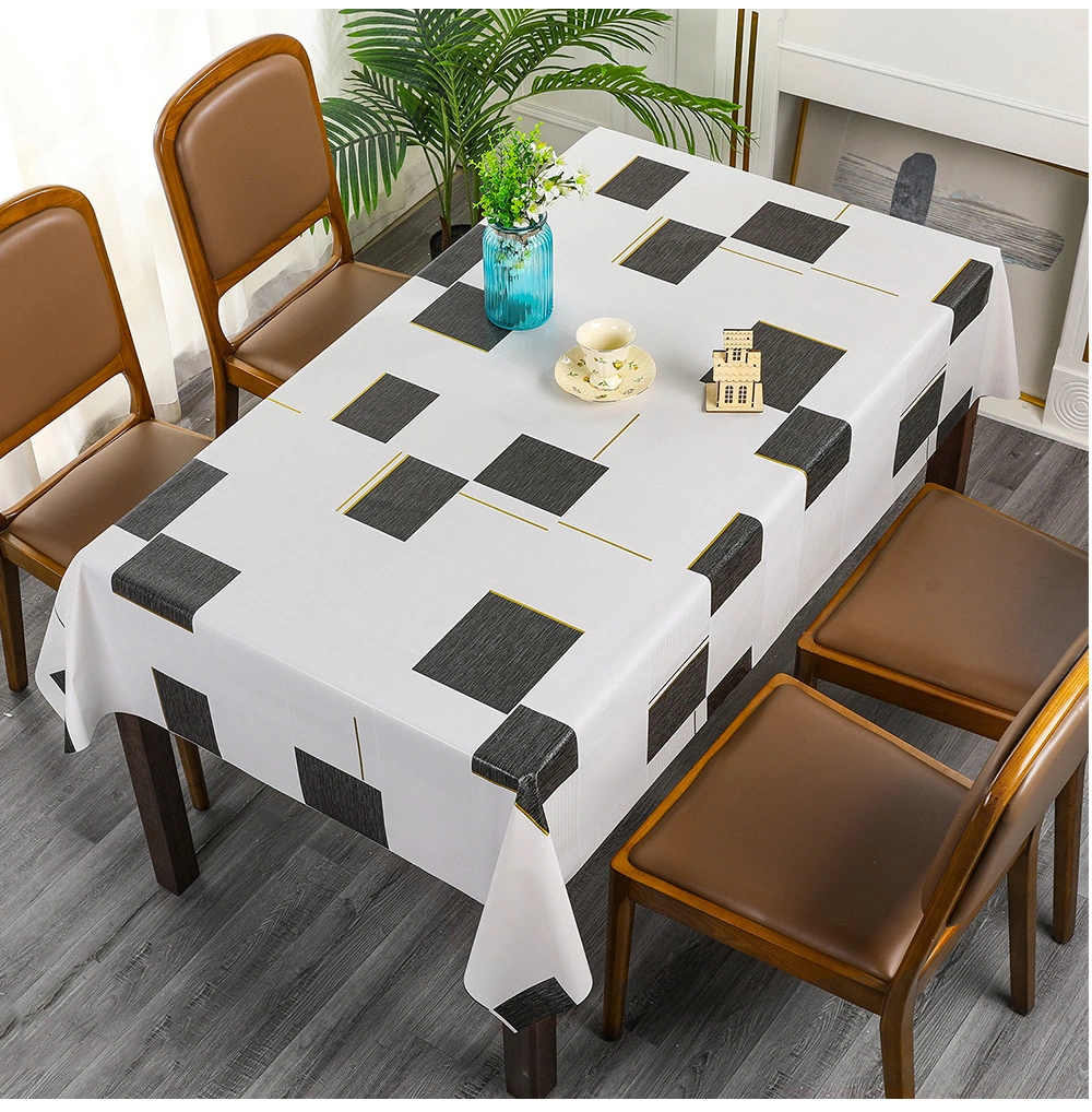 New Design Factory Price Easy to Clean Waterproof PVC Tablecloth