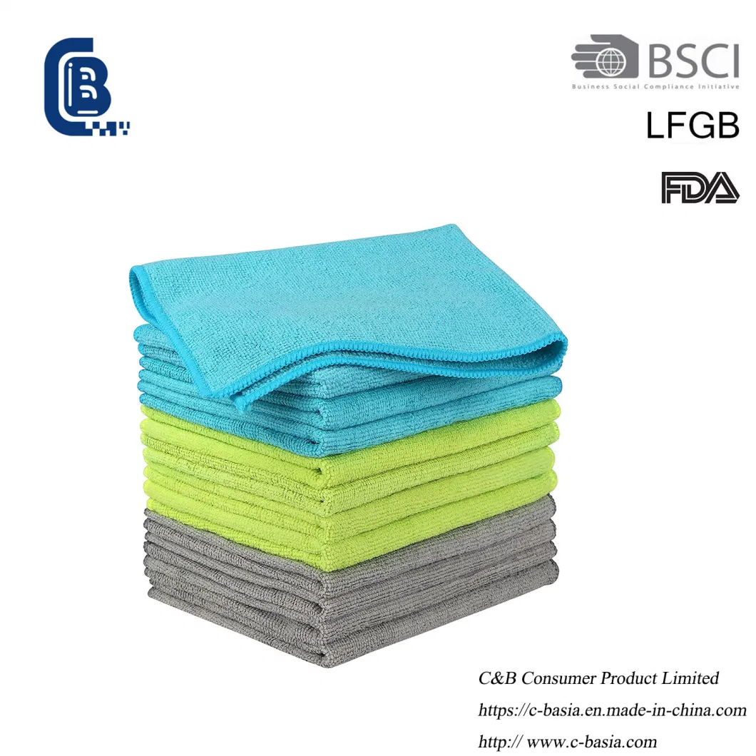 The All-Purpose Milti-Color Kitchen Car Dish Cleaning Microfiber Towel, a Lint-Free, Premium, Highly Absorbent Cloth