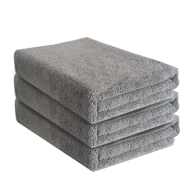 Dual-Pile Construction Paint-Safe Polish Removal Microfiber Towel Non-Abrasive / Absorbent Microfiber Cloth