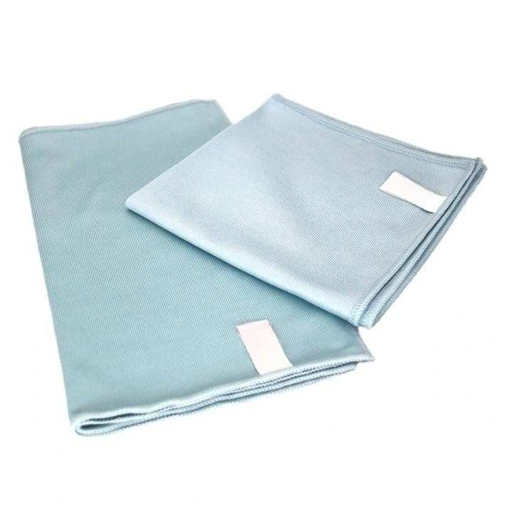 Microfiber Glass Cleaning Cloths Towels for Windows Mirrors Windshield Computer Screen TV Tablets Dishes Camera Lenses Chemical Free Lint Free Scratch Free